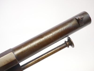 Lot 17 - Robert Jones Liverpool 7mm pinfire revolver, 3....