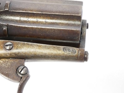 Lot 20 - Chamelot-Delvigne, Belgian 7mm pinfire...