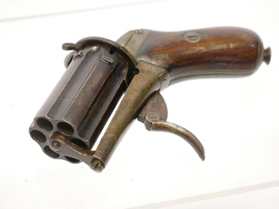 Lot 20 - Chamelot-Delvigne, Belgian 7mm pinfire...