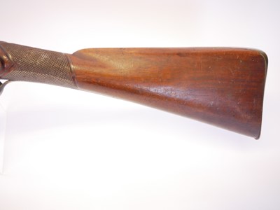 Lot 34 - Flintock blunderbuss, 14inch brass cannon...