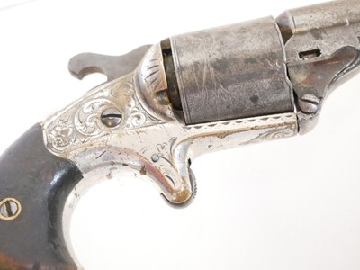 Lot 15 - Moore patent .32 Teat fire revolver, 3inch...