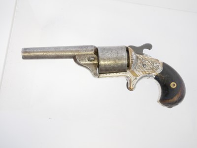 Lot 15 - Moore patent .32 Teat fire revolver, 3inch...