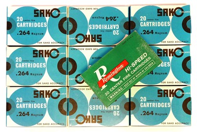 Lot 743 - .264 Magnum ammunition, to include 180 rounds...