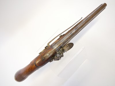Lot 3 - Flintlock 1801 pattern 25 bore long sea...