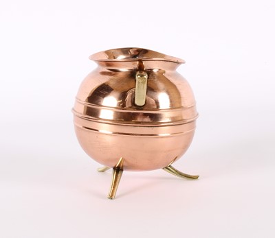 Lot 19th Century 'Aesthetic' Copper and Brass Pot