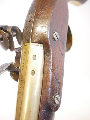 Lot 4 - Brander and Potts flintlock 24 bore holster...