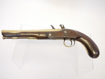 Lot 4 - Brander and Potts flintlock 24 bore holster...