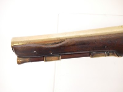 Lot 4 - Brander and Potts flintlock 24 bore holster...