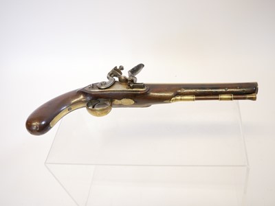 Lot 4 - Brander and Potts flintlock 24 bore holster...
