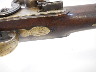 Lot 4 - Brander and Potts flintlock 24 bore holster...