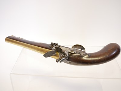 Lot 4 - Brander and Potts flintlock 24 bore holster...