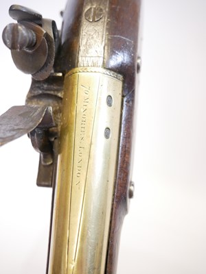 Lot 4 - Brander and Potts flintlock 24 bore holster...