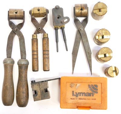 Lot 848 - Collection of modern bullet moulds, to include...