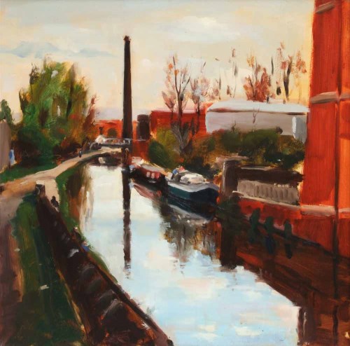 302 - Liam Spencer, Portland Basin III, oil.