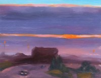 Lot 491 - Liam Spencer, Mancunian Way III, oil.