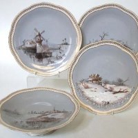 Lot 170 - Part Continental dessert service