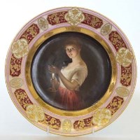 Lot 176 - Vienna type plate.