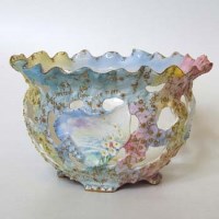Lot 180 - Turners Tunstall pierced bowl.