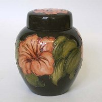 Lot 199 - Moorcroft ginger jar.