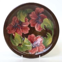 Lot 202 - Moorcroft Hibiscus bowl.