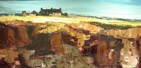 Lot 434 - Donald McIntyre, Autumn Cliffs, oil