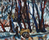 Lot 435 - William Turner, Radcliffe Lane, Nr. Oldham, oil