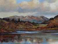 Lot 468 - Victor Cirefice, Loch Faskally, oil