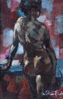 Lot 479 - William Turner, Nude, oil