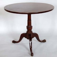 Lot 701 - George III mahogany tip top table