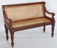 Lot 705 - Victorian hall seat