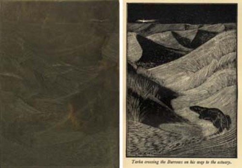 269 - C.F. Tunnicliffe, Tarka and the Braunton Burrows, woodblock