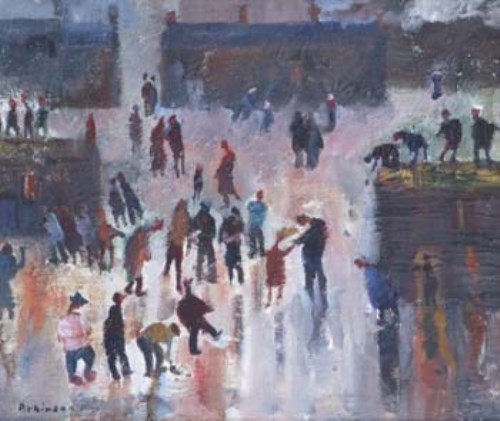 108 - Sue Atkinson, The Ambush, oil