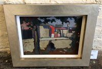 Lot 406 - Harry Rutherford, "Great Yarmouth", oil.